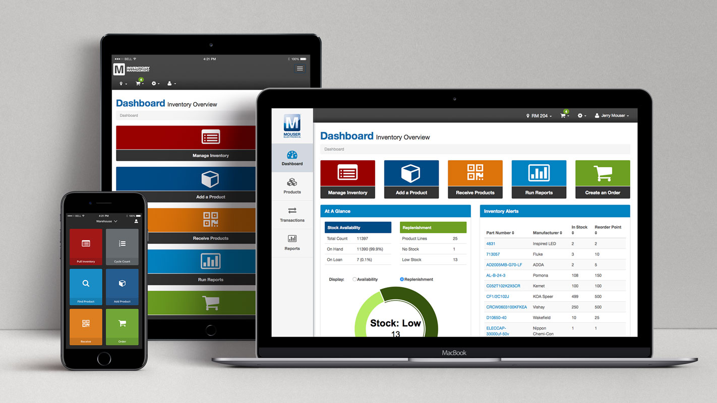 Inventory Management Desktop and Mobile App