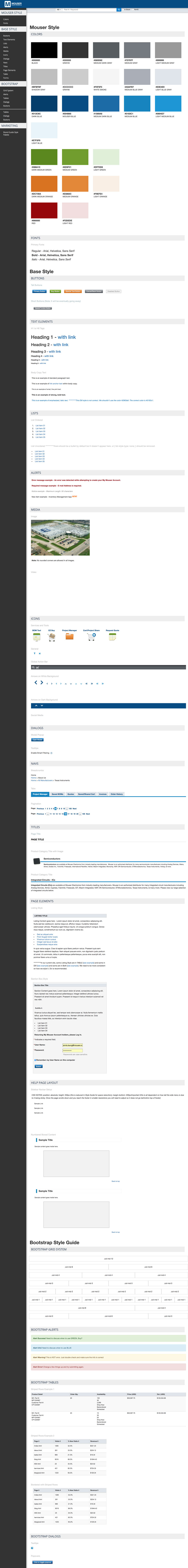 Redesign Style Guide
